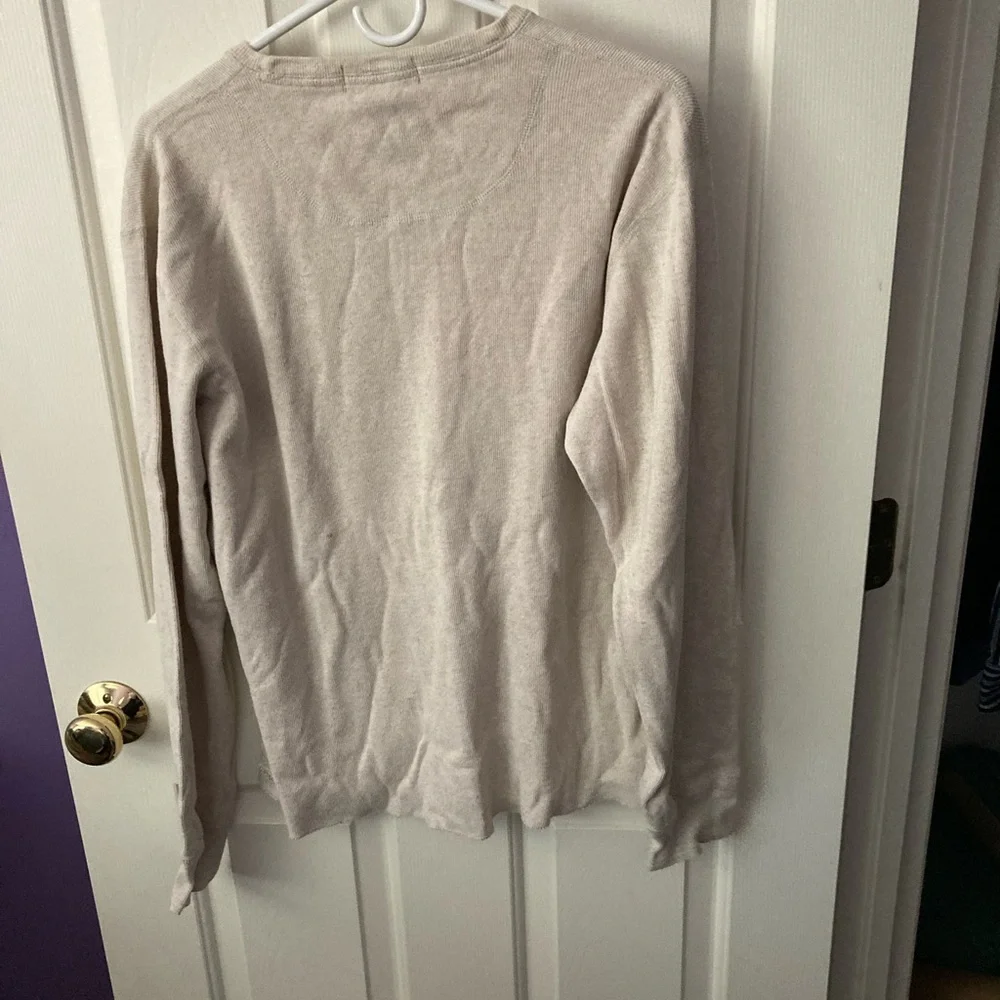 Men’s Polo by Ralph Lauren crewneck long sleeve shirt. Size: M - Picture 3 of 6
